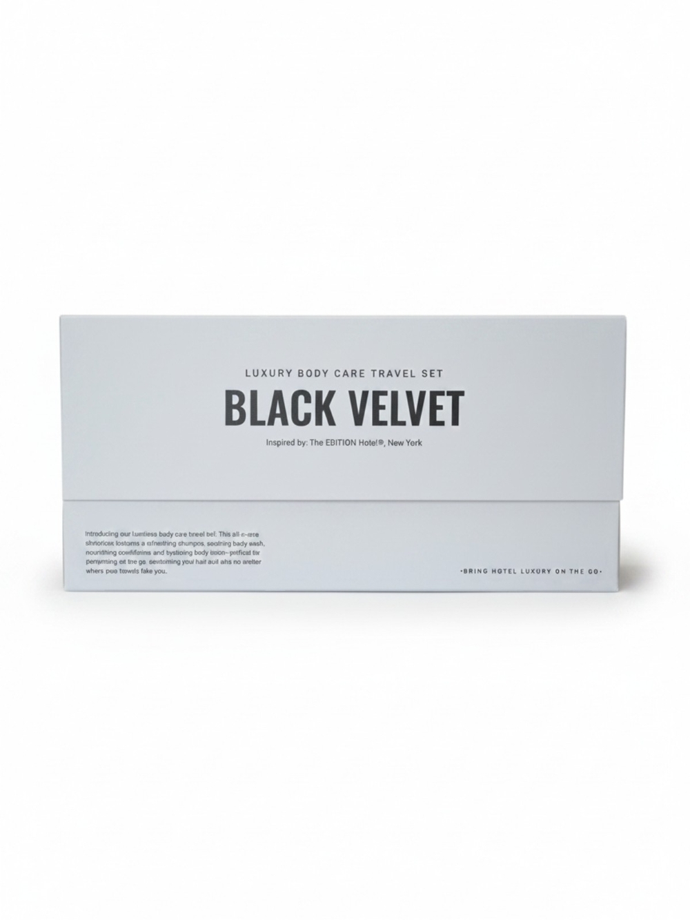 Hotel Collection Black Velvet Luxury Body Care Travel New In Box